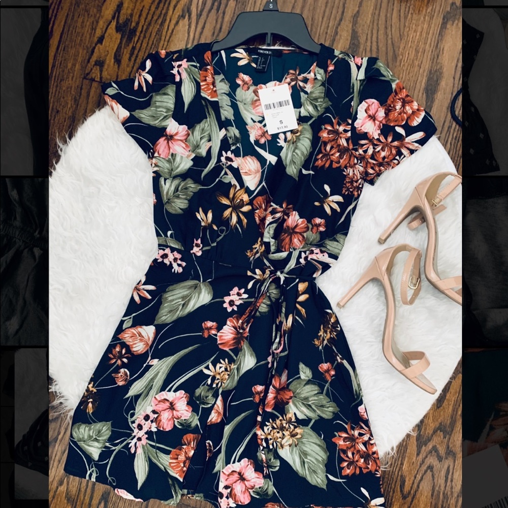 Forever 21 wrap around dress